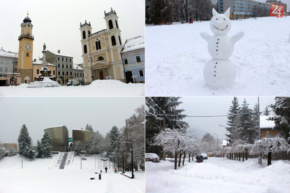 Ilustračný obrázok k článku FOTO: Perinbaba sa opäť vyšantila. Bystrica sa dočkala poriadnej snehovej nádielky