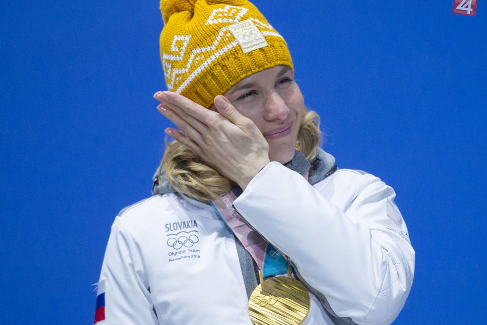 Ilustračný obrázok k článku FOTO: Kuzminová má už svoju zlatú medailu. Neubránila sa ani slzám