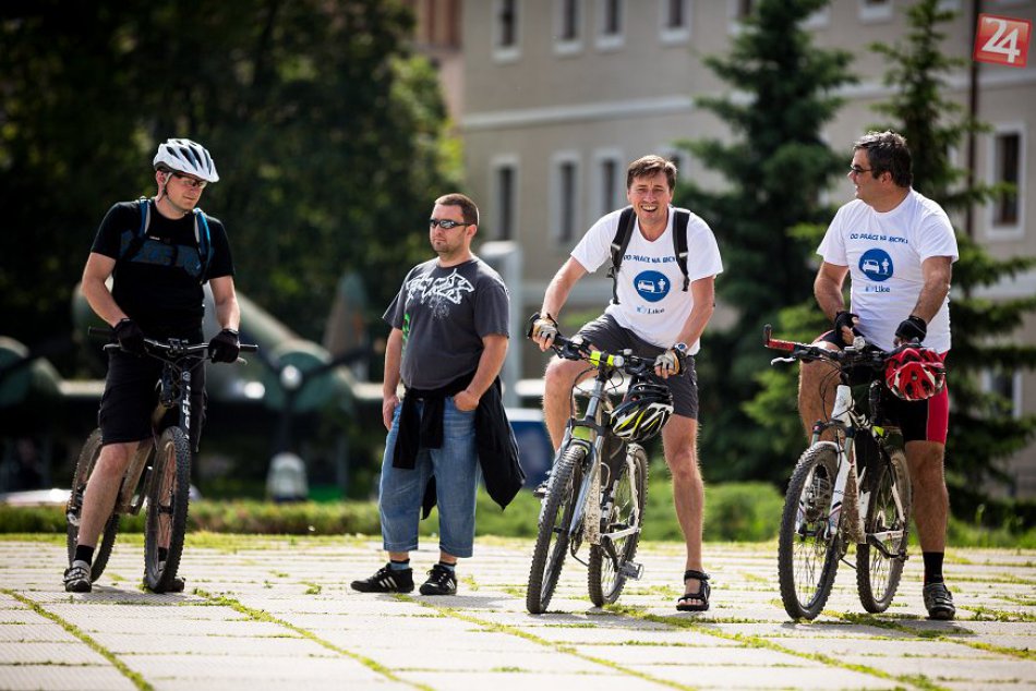 Už po tretíkrát sa vydajú Bystričania do práce na bicykli: V meste šliapne do pe