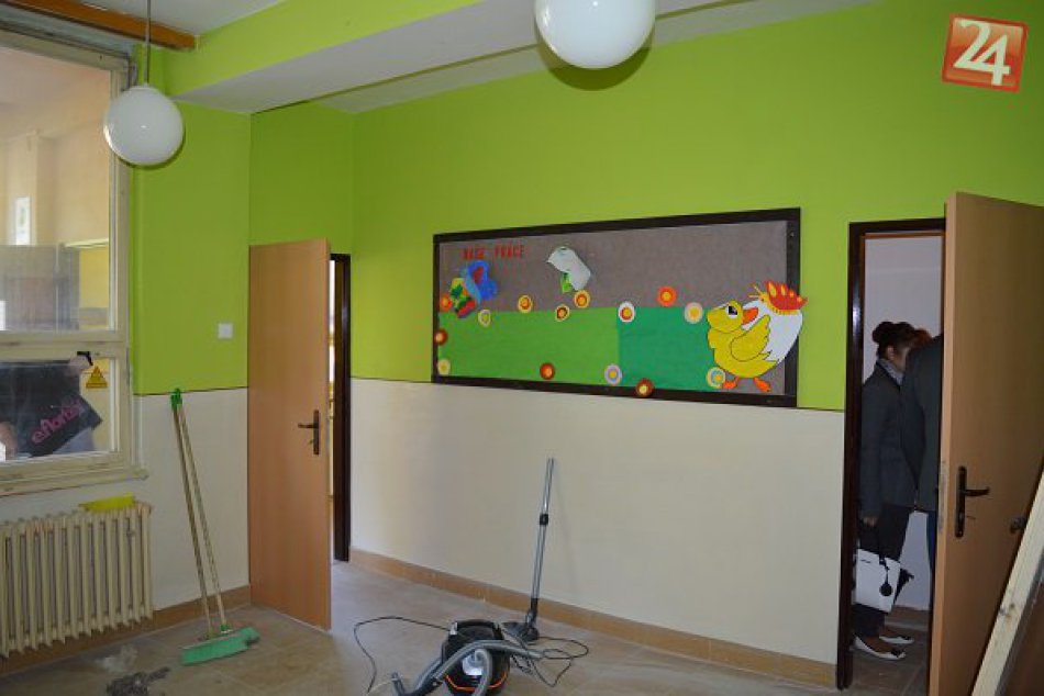 FOTO: Materská škola v Bystrici prešla rekonštrukciou