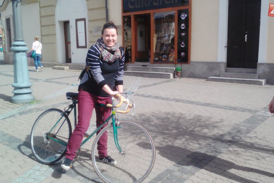 FOTO: Cyklistov láka aj centrum Bystrice