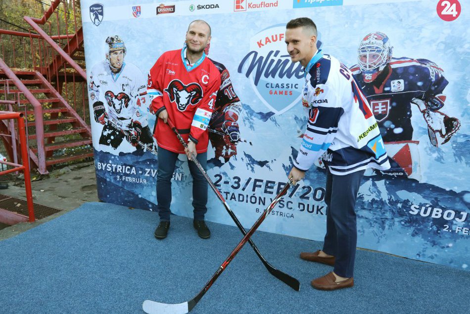 Ilustračný obrázok k článku Winter Classic Tour v Bystrici sa blíži. Hokejisti prídu na námestie a bude sa aj súťažiť