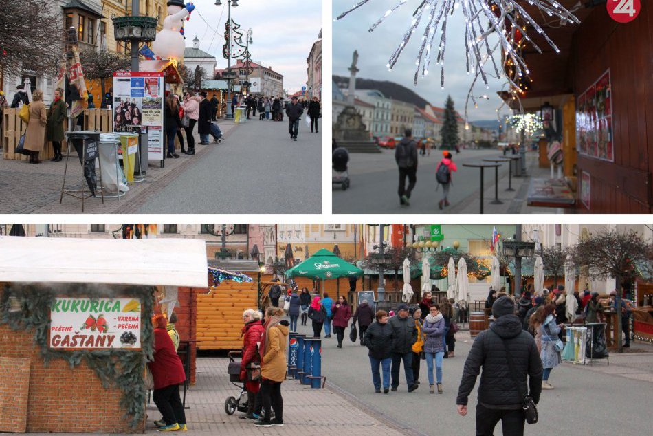 Ilustračný obrázok k článku FOTO: Vianočné trhy v Bystrici odštartovali. Námestím rozvoniava punč aj klobásky