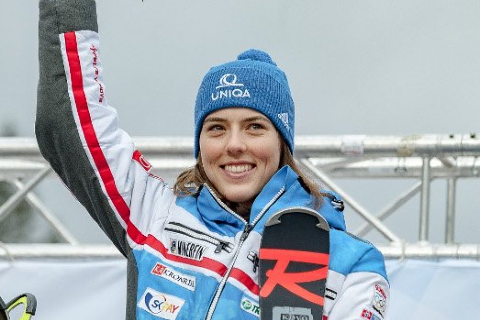 Ilustračný obrázok k článku Zrodila sa hviezda: Z Vlhovej sa počas sezóny stala superstar alpského lyžovania