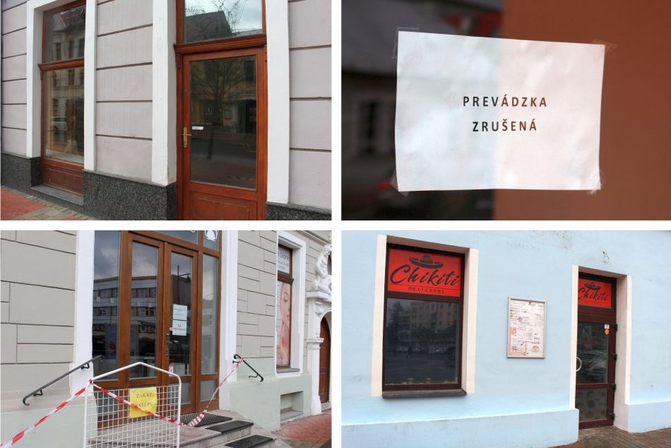 Ilustračný obrázok k článku Uvoľnenia opatrení sa nedožili: Mnohé obchody v Bystrici zívajú prázdnotou, FOTO a VIDEO
