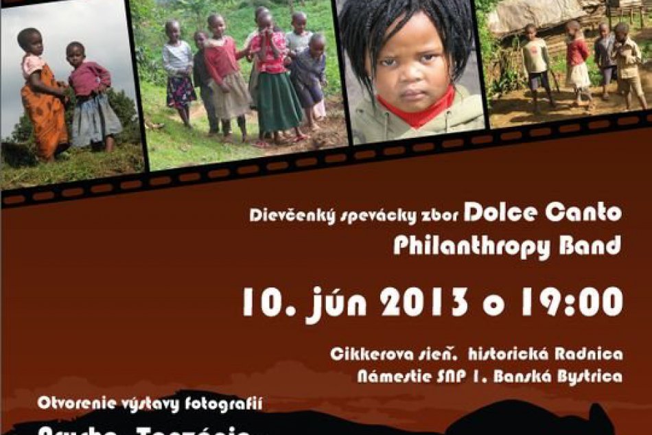 Zažite trochu Afriky aj u nás: Príďte na benefičný koncert pre deti z Tanzánie
