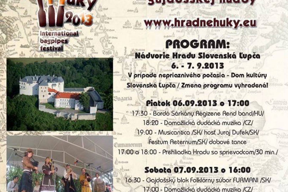 Hradné Huky 2013 v Slovenskej Ľupči so svetovou účasťou