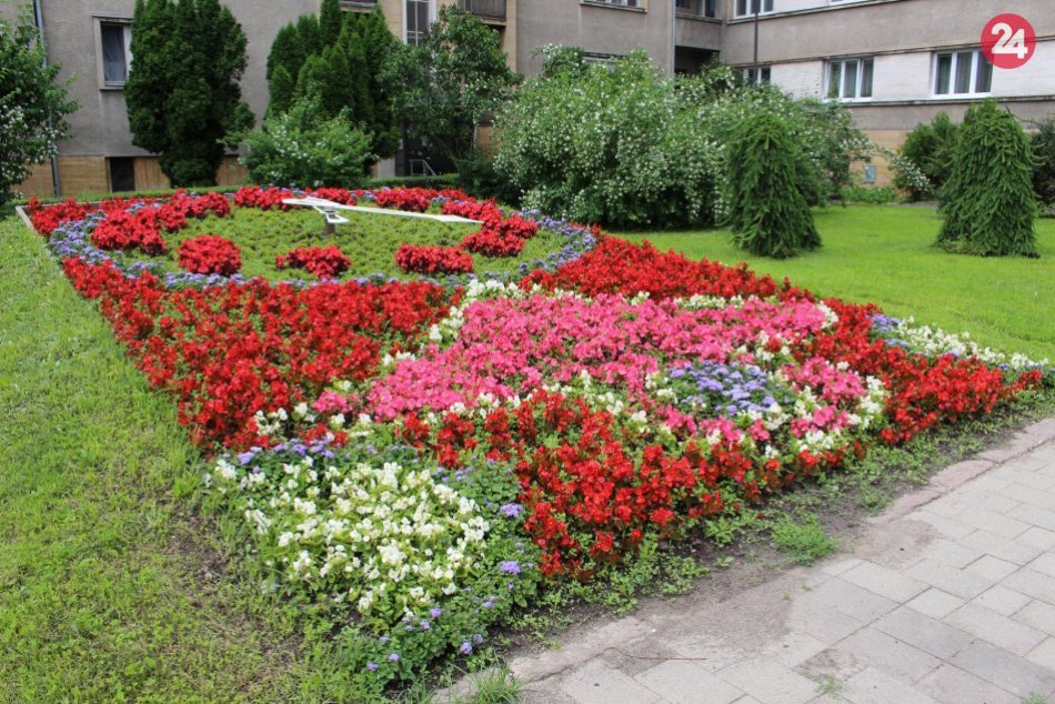 V OBRAZOCH: Centrum Bystrice rozžiarili letné kvetinové záhony