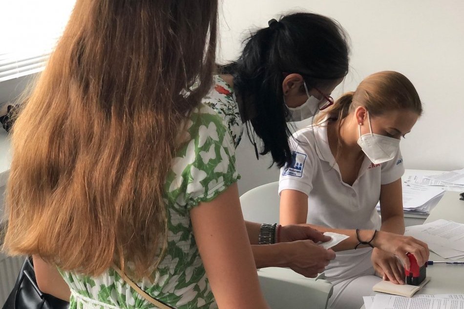 V OBRAZOCH: Očkovanie detí v bystrickej nemocnici