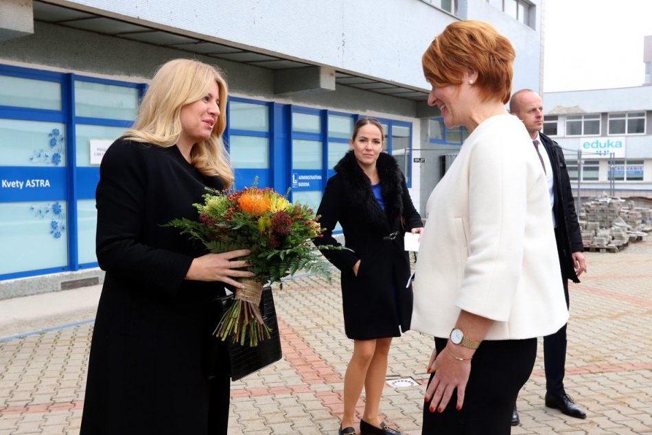 Objektívom: Prezidentka Čaputová navštívili Banskú Bystricu