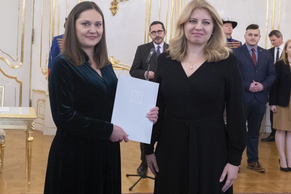 Prezidentka SR Zuzana Čaputová vymenovala nových sudcov
